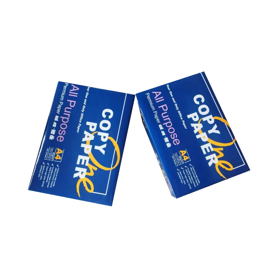 Factory directly sale Paper One 80 GSM 70 Gram Copy Paper / A4 Copy Paper 75gsm