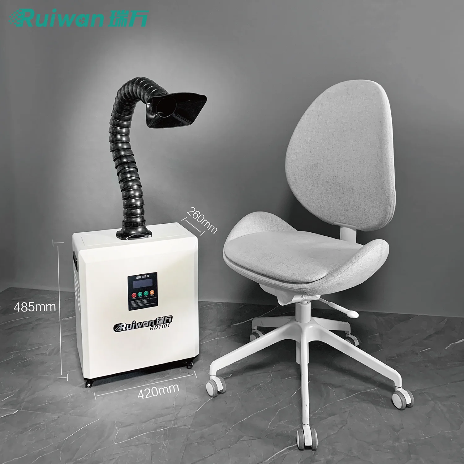 RUIWAN RD1101 clean equipment industrial fume extractor machine