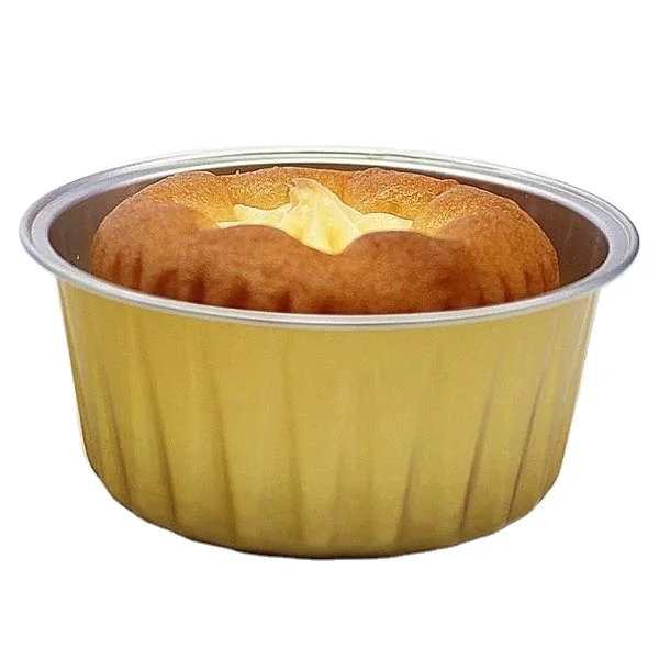 Лидер продаж 2020, десертные чашки из цветной алюминиевой фольги с покрытием