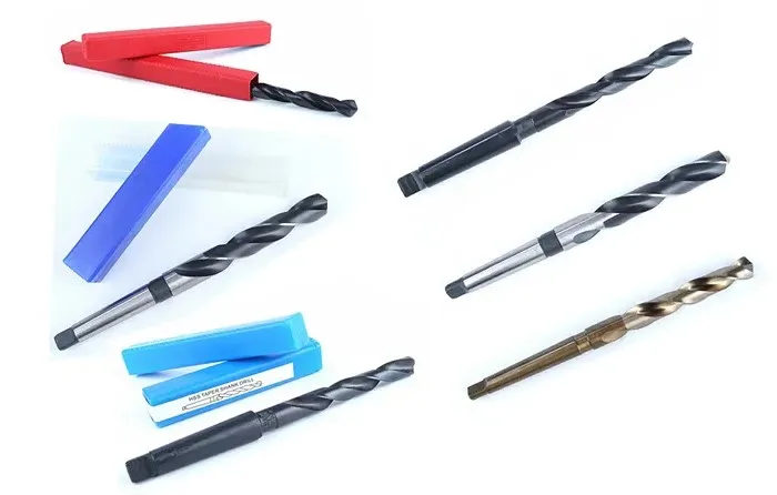 Din345 Tapered HSS M35 Cobalt 5% Taper Shank Twist Drill Bits For Stainless Steel/Steel/Metal