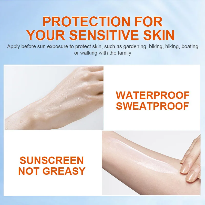 Корейский солнцезащитный крем для тела Spf 50 отбеливающий лосьон органический увлажняющий