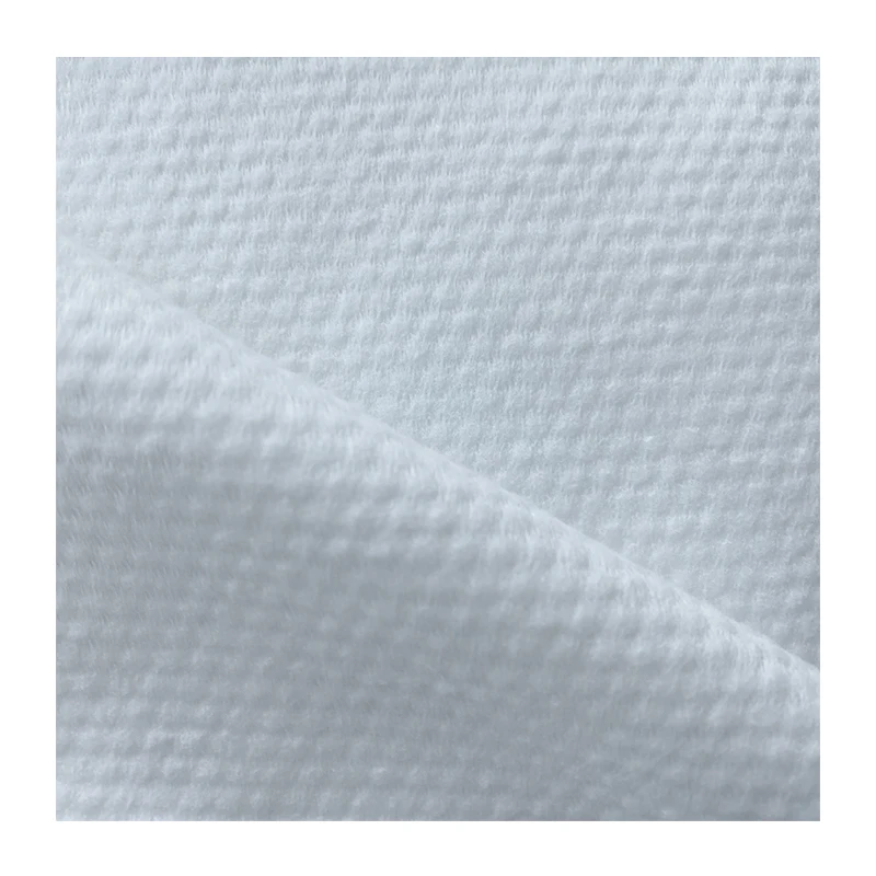 Embossed spunlace nonwoven roll wet tissues nonwoven spunlace
