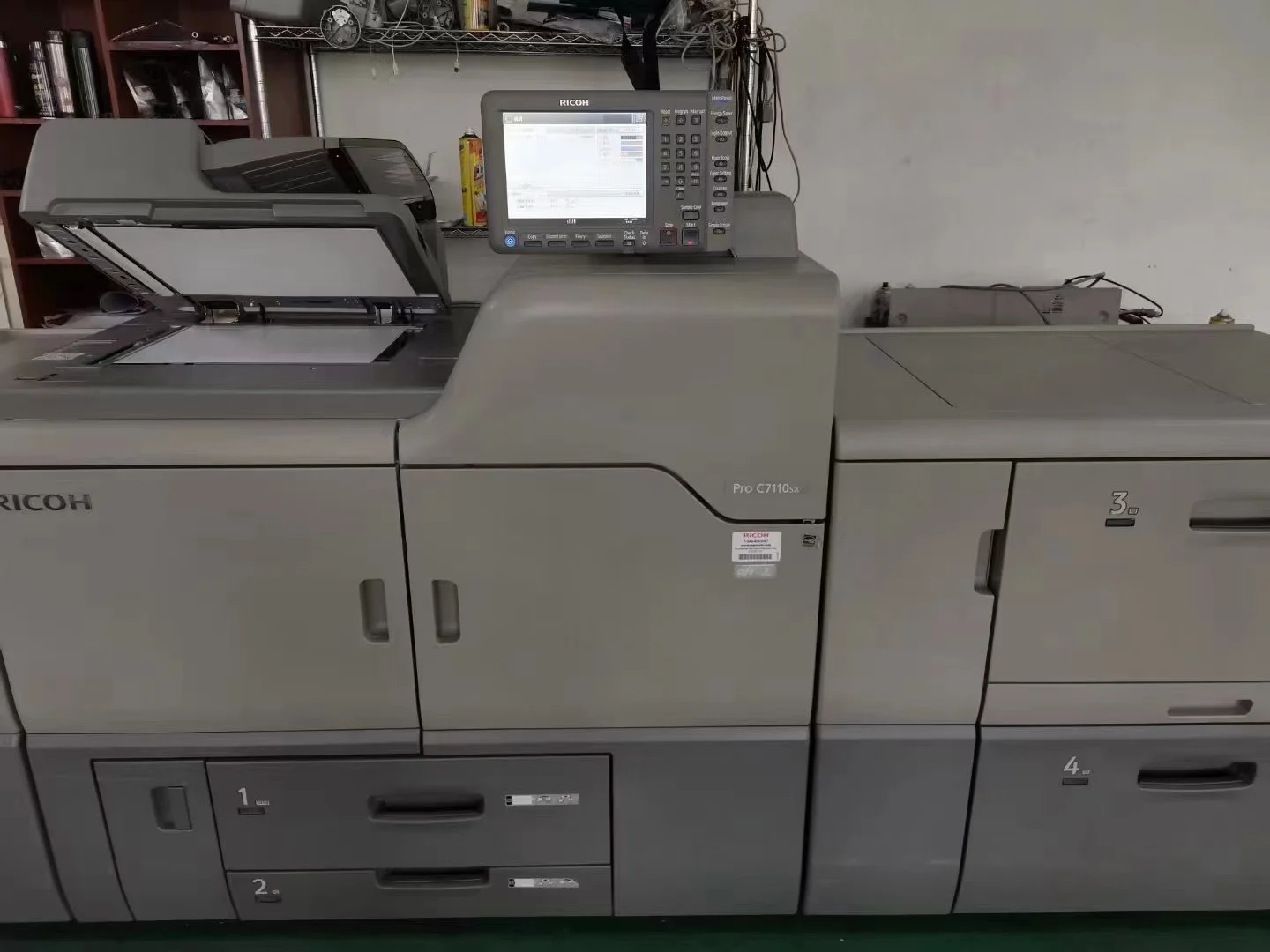 XMY Technology digital color production renew machine high speed copier for Ricoh C7100 C7200