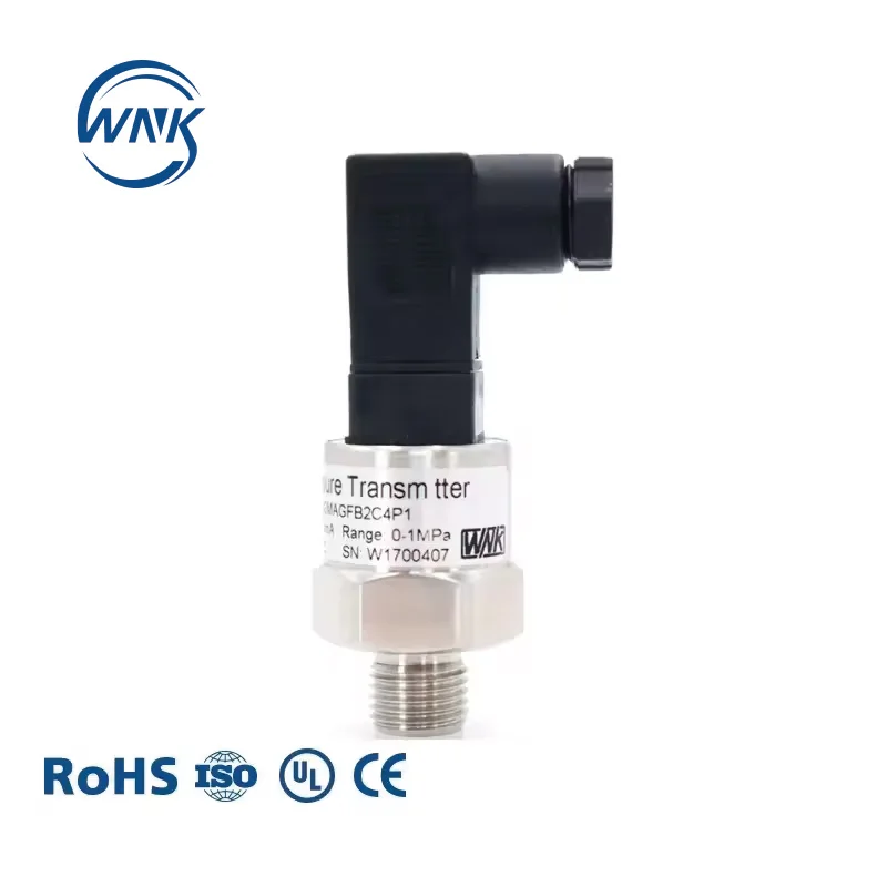 WNK 4~20mA 0~5V Ceramic Pressure Transducer Sensor For Air Gas