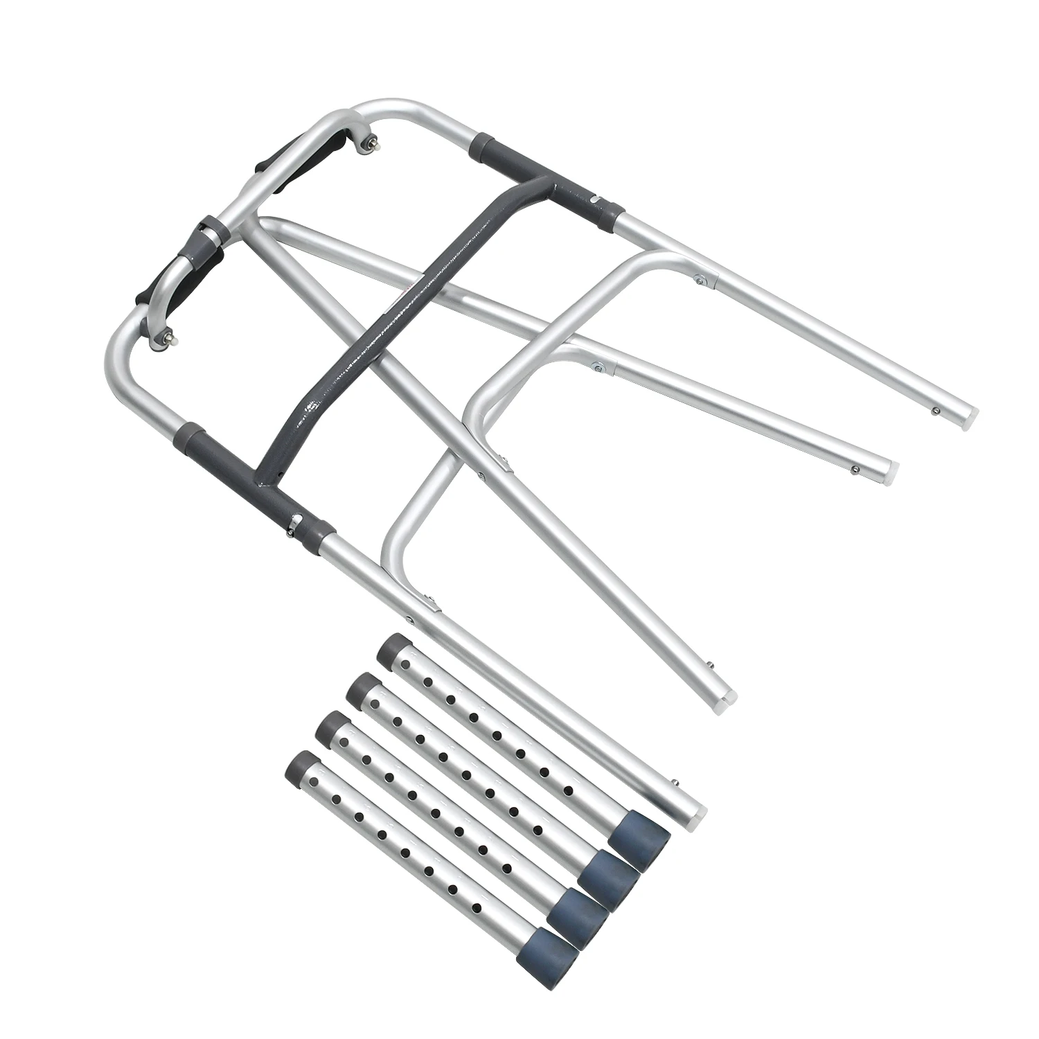 Bliss Medical Mobility Aid Heavy Duty Aluminum Disabled Walking Frame Aids Lightweight Portable Folding Medical Walker