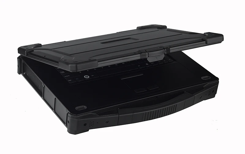 15.6 inch LCD Upward Portable Industrial Computer Supports Intel QM77 I/O controller rugged laptop Resistived touch screen