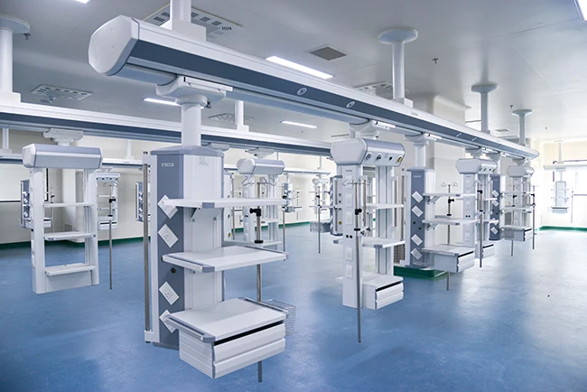 Раздельный медицинский подвесной мост для влажной и сухой зоны, подвесной мост icu, оборудование для больниц