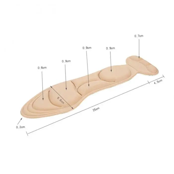 Comfortable Ankle Foot Care Braces  Arch Support Orthotic Insoles for heels