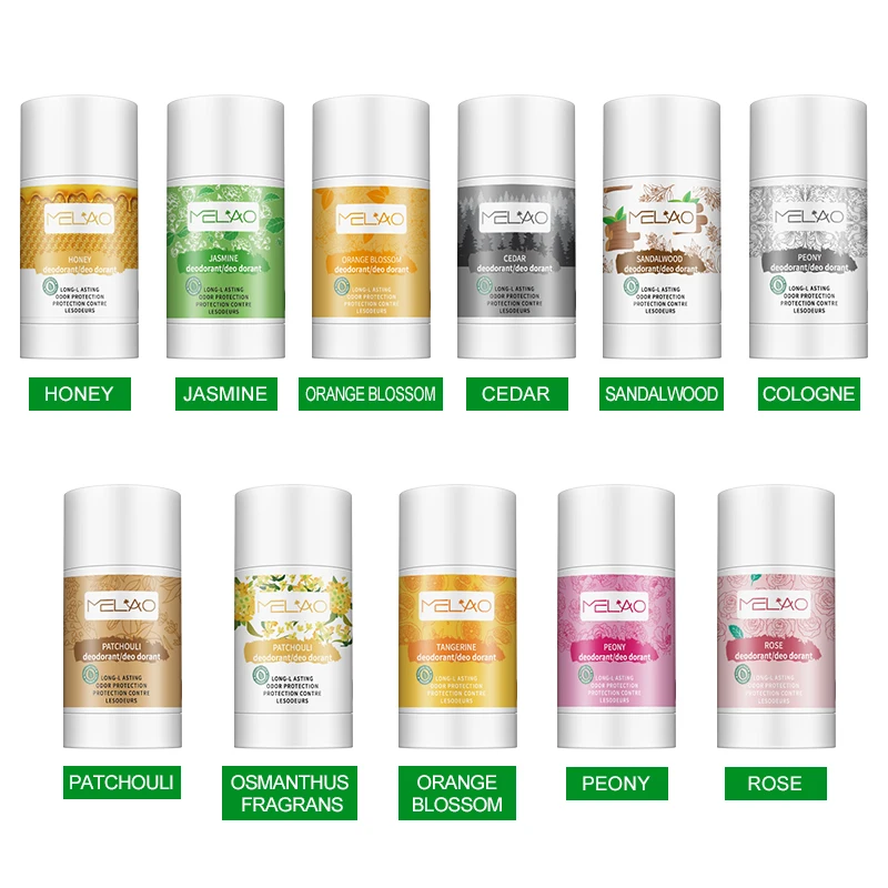 In Stock Natural Breezy Deodorant 24 Hour Odor Protection Antiperspirant Fragrance & Deodorant Stick For Men Women