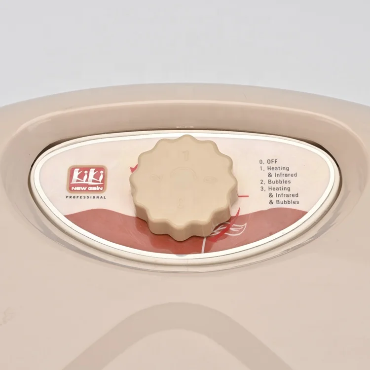 Электронная ванна для ног KIKI NEWGAIN, массажер роликовый для облегчения кровообращения, спа