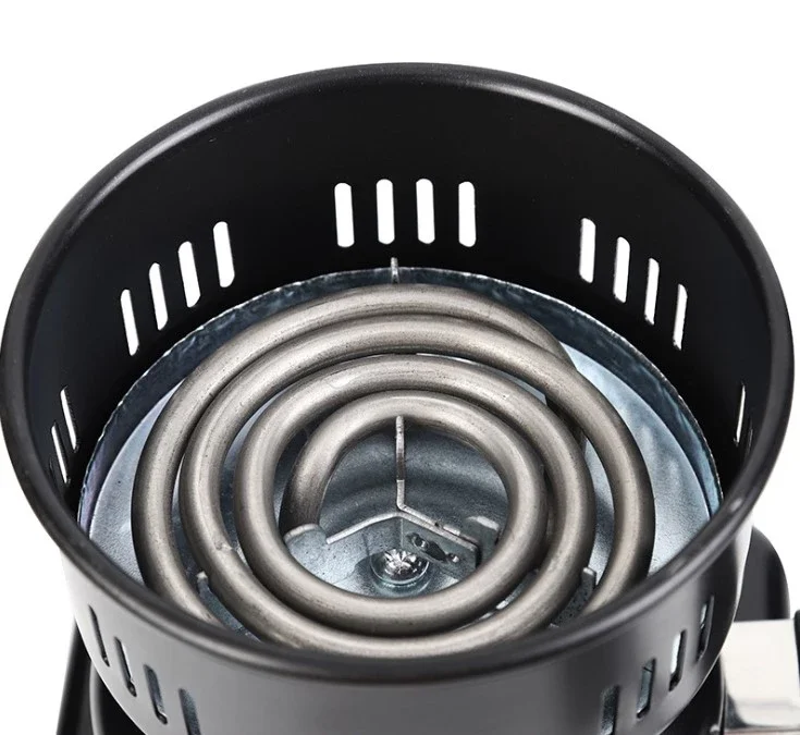 HQF-SY01 wholesale gravity russian shisha charcoal accessories egyptian glass shesha electricity hookah stove coal burner