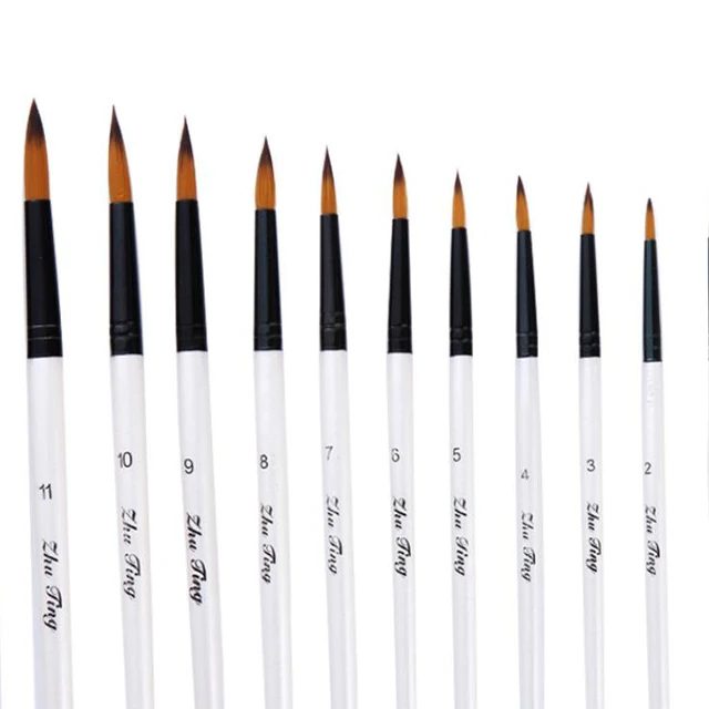 Экологичный набор кистей для художников Заводская поставка популярная кисть рисования