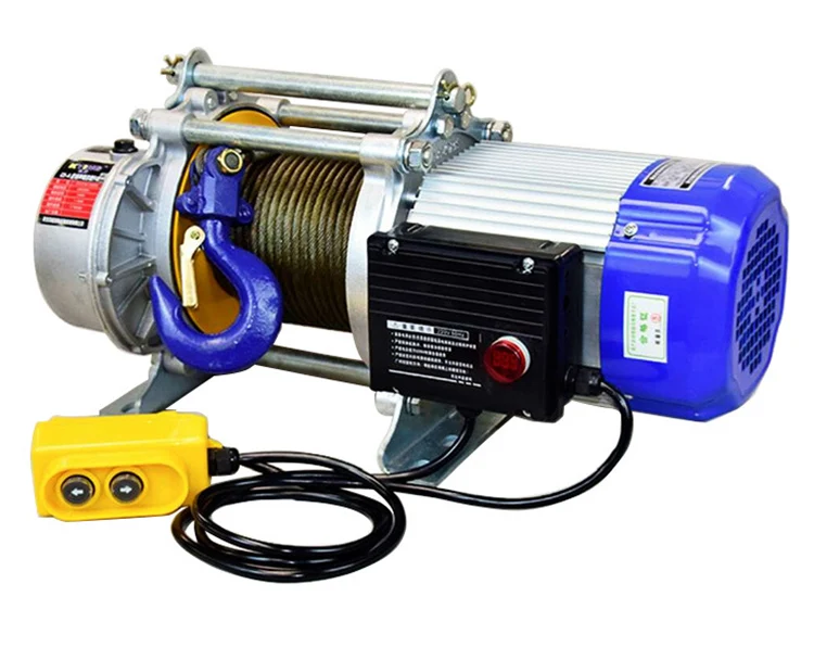 KCD Multifunctional Electric Motor Hoist/Electric Cable Winch Hoist 1.5ton