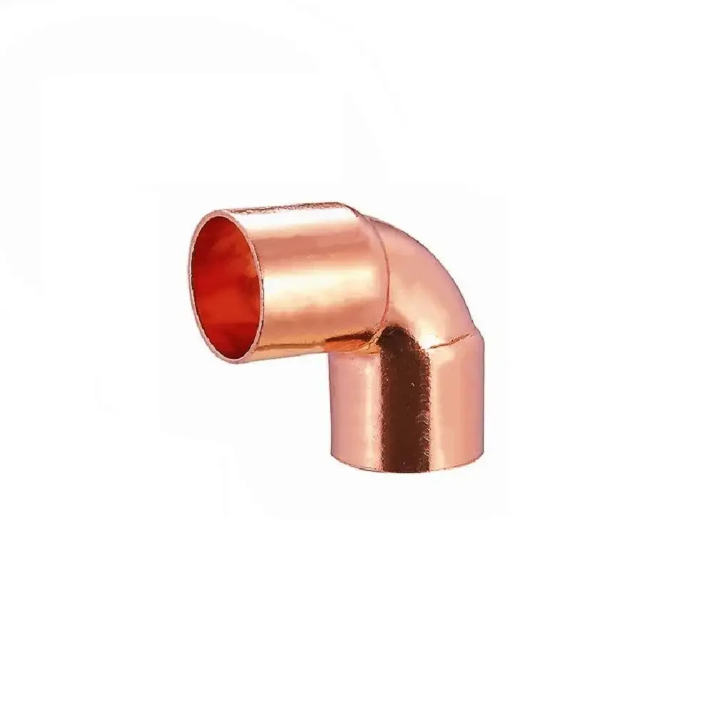 BODE Plumbing Copper 90 Degree Elbow Lead-Free Short Turn Pressure Copper Fitting With Sweat Solder Connection