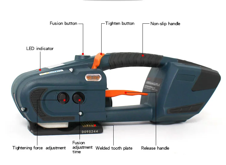 Electric Battery Power Plastic Strapping Tool
