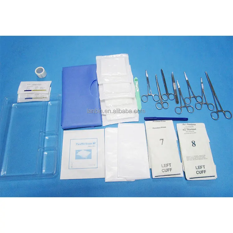 surgical circumcision procedure kit pack disposable male circumcision kit for adults