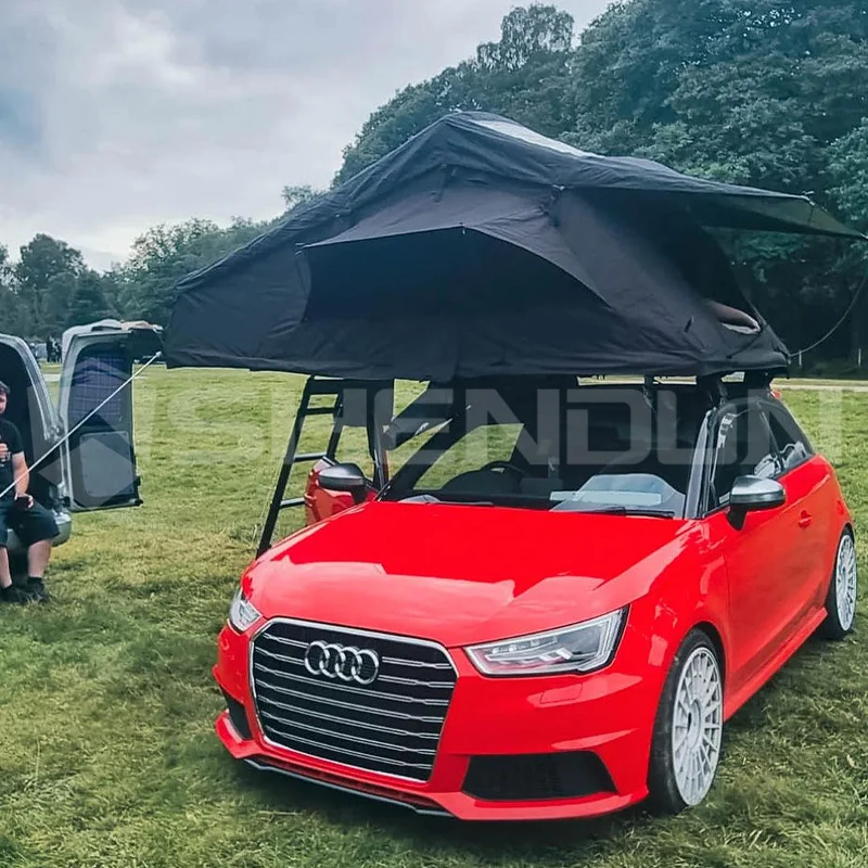 SHENDUN Custom Soft Shell Camping Car buy Roof Top Tent Soft Cover small rooftop tent annex roof top tents 4 season