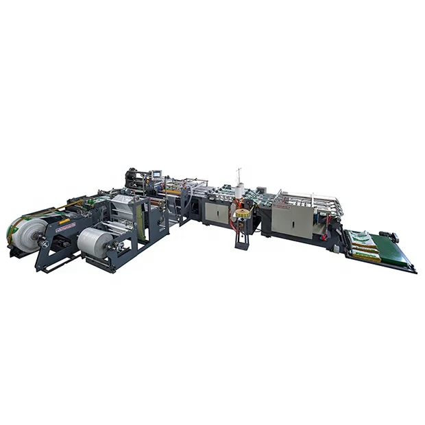 Автоматических ПП большой тканный мешок вкладыш вставка кройки и шитья и сбора делая машину