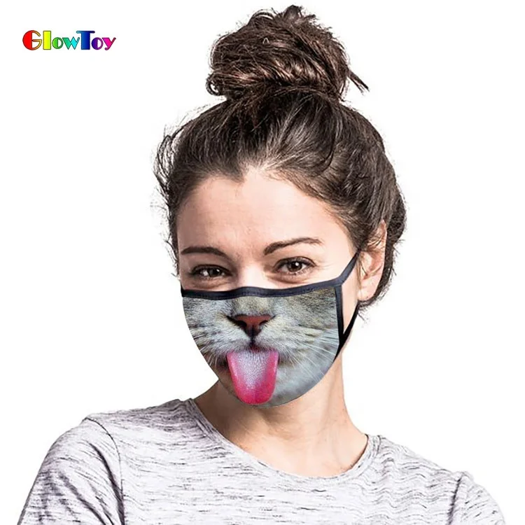 Customized Printing Free design personalized quality popular Korean black pink cotton shield fashion mask custom logo