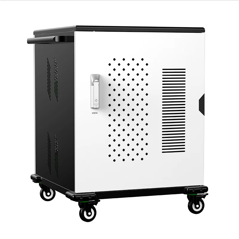 
School Computer Phone Tablet Charging Storage Cart With Quick Charging 