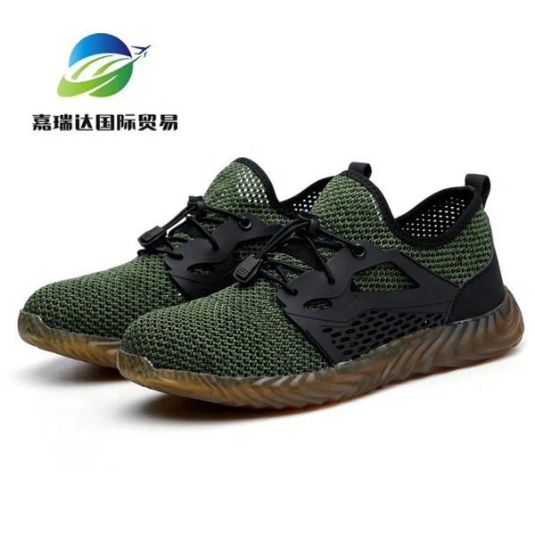 Steel Toe Cap safety shoes Men and Women Puncture Proof Work Construction Breathable Light weight Safety Shoes Sneakers