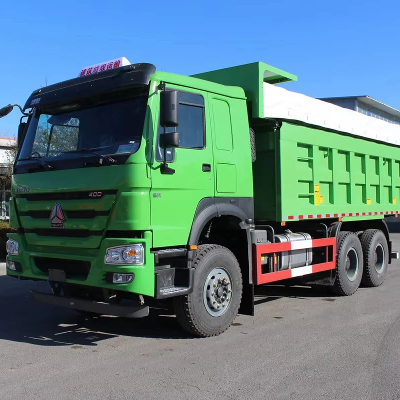 Самосвал SINOTRUK HOWO 371 л.с. 6 х4 автоматическая разгрузка Shacman Make 8x4 Повышенная эффективность транспортировки