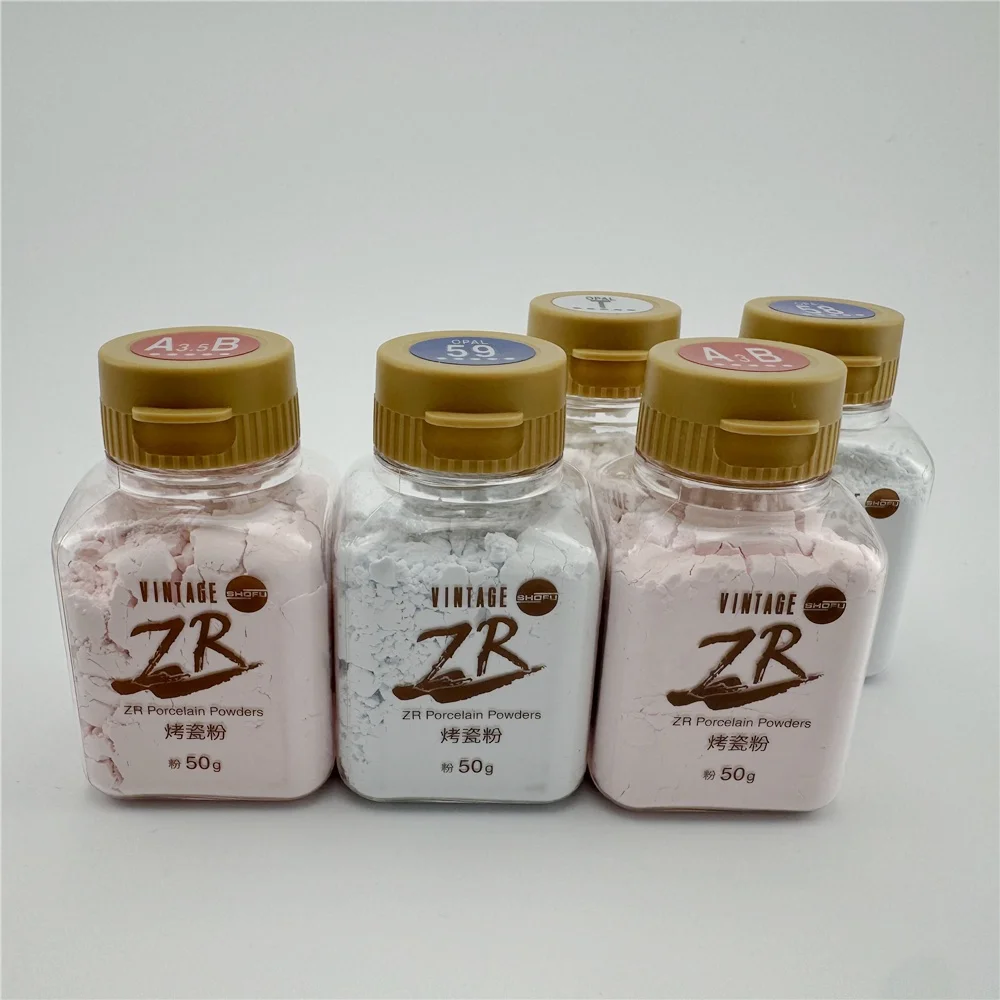Dental Shofu ZR 50gr zirconia ceramic powder Dental zirconia ceramic powder Porcelain powder HS