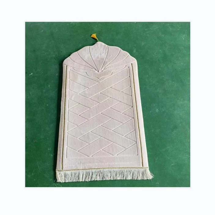 Factory Supply Turkey Tassel Thick Muslim Prayer Mat Mosque Prayer Carpet Sajadah Mat Pilgrimage Islamic Rugs