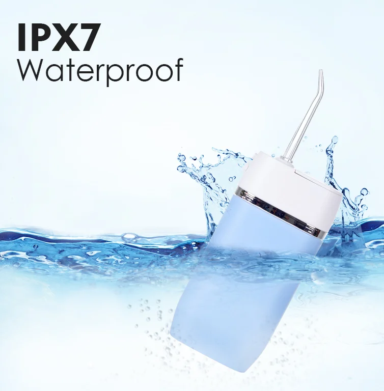 Мини-ирригатор полости рта с 2 насадками, 3 режима, 2021