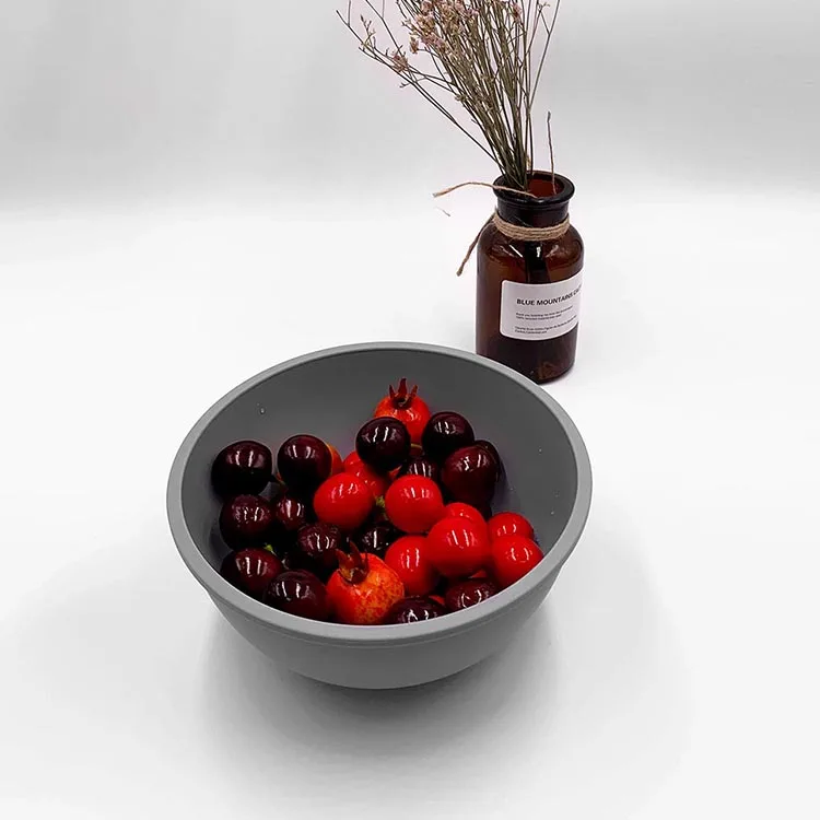 OEM ODM  Bowl Set Salad Fruit Dough Bowls And Plates Collapsible Dog Noodle Mixing Bubble Milk silicone Bowl