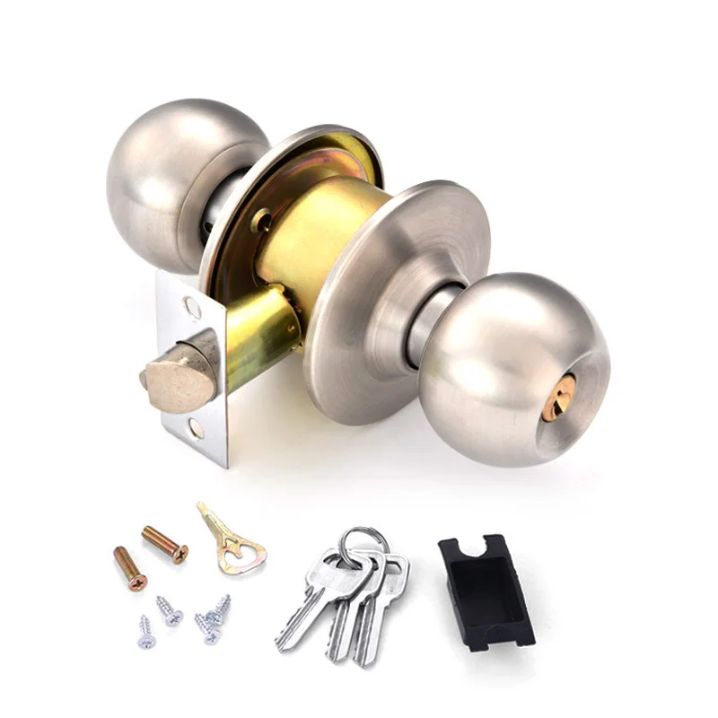 Best selling latest models knob lock tubular door knobs for interior doors with lock
