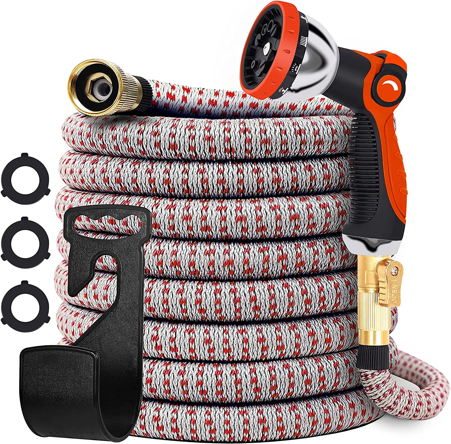 25FT 50FT 75FT 100FT Car Watering Hose Flowers Gardening Magic Expandable garden Hose