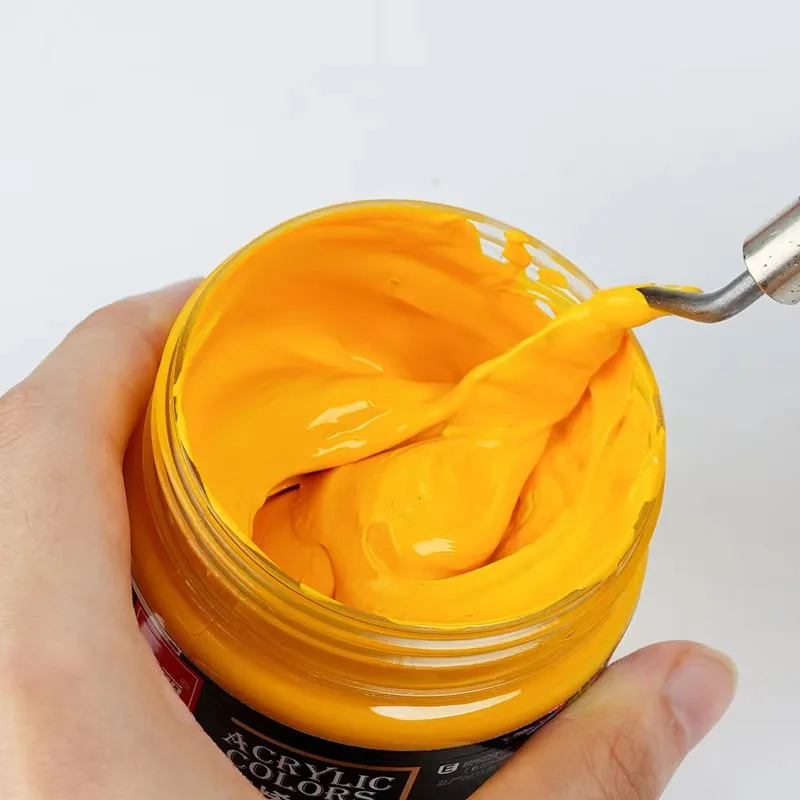 Suitable for most surfaces, quick-drying and waterproofing 36-color acrylic pigment