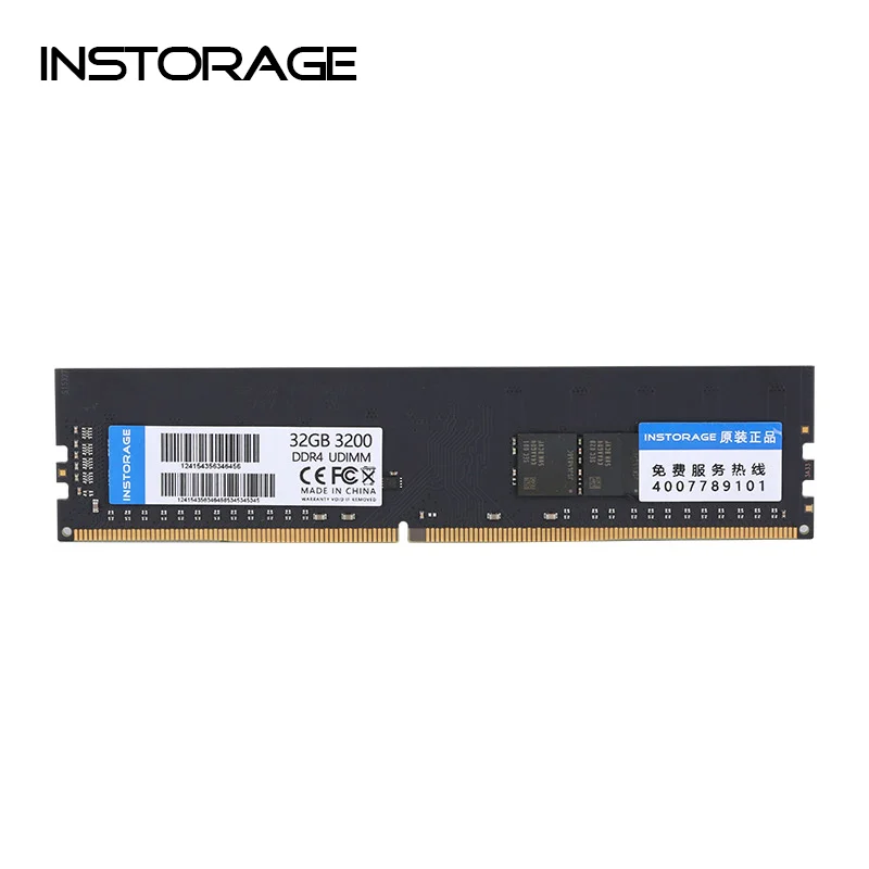 INSTORAGE DDR4 ram 3200MHZ U-DIMM 16GB Memory RAM DDR4 Computer Desktop PC