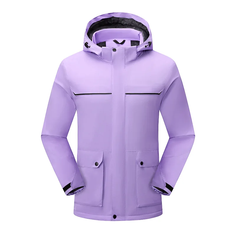 Unisex Waterproof Ski & Snowboard Jacket With Down Liner Winter Outdoor Thick Warm Coat Men Women Breathable Plus Size Feature