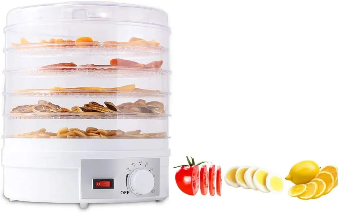 New Table Top Food Dryer for Mango Fish Garlic Drying Machine Multi Tray Fruit And Vegetable Food Dehydrator with thermostat