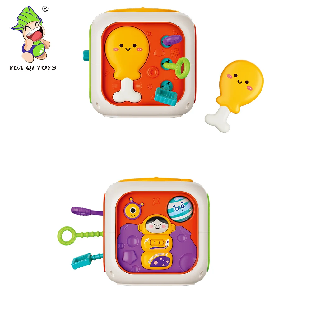 Six-Sided Drum Puzzle Baby Toy