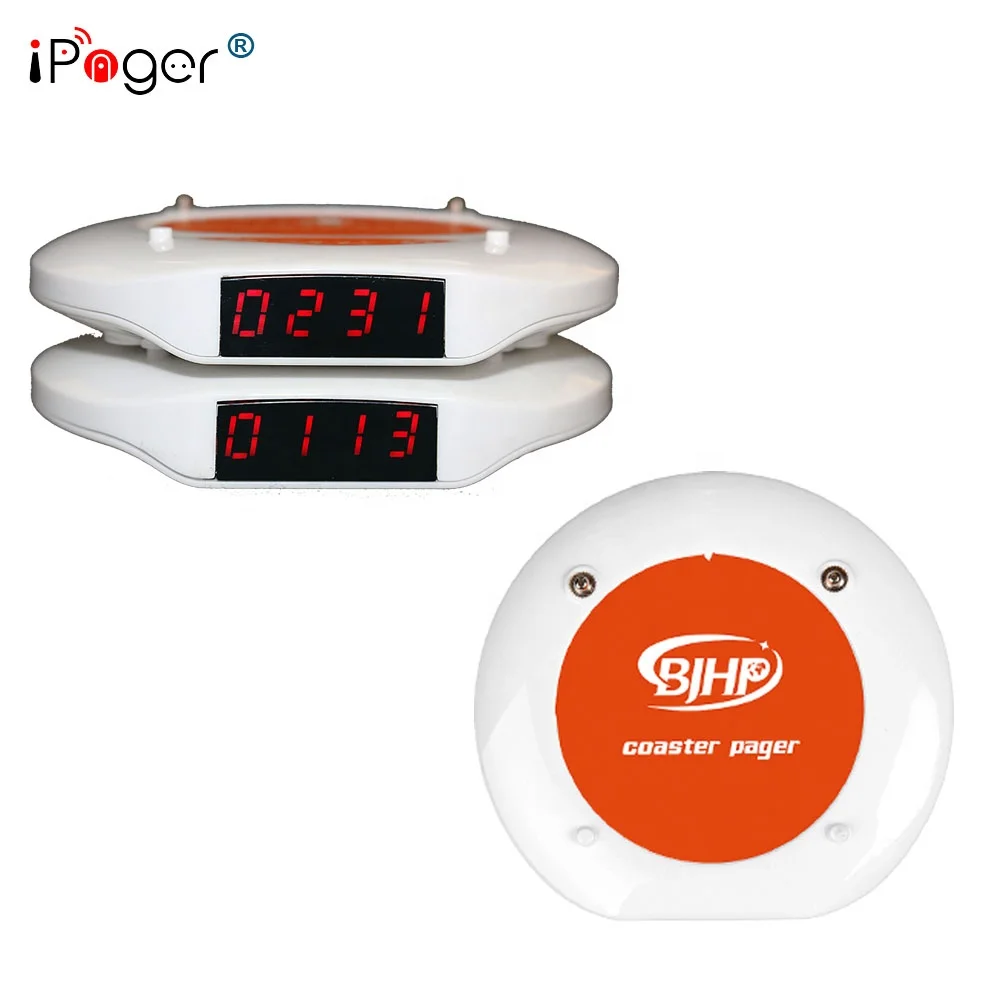 Беспроводной пейджер для ресторана/Вибрирующая система вызова официанта