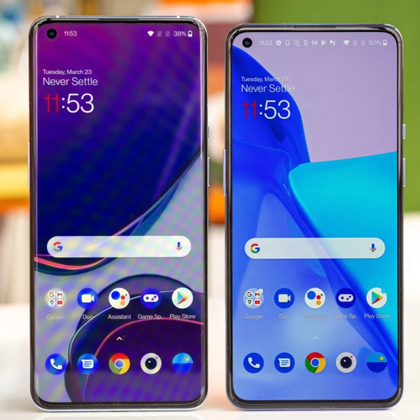 In Stock Oneplus 9 9r 9rt 9pro 9e 5g 8gb/12gb 128gb/256gb Mobile Phone Android 11 Snapdragon 888 Octa-Core Used 5g Smartphone
