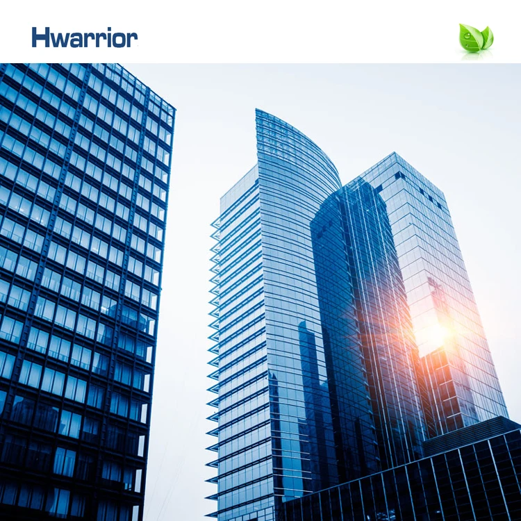 High building facade cladding wall system includes glass,aluminum profile and all accessories