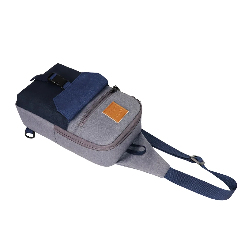 2022 OEM Custom Logo new design hippie Waterproof chest bag for men