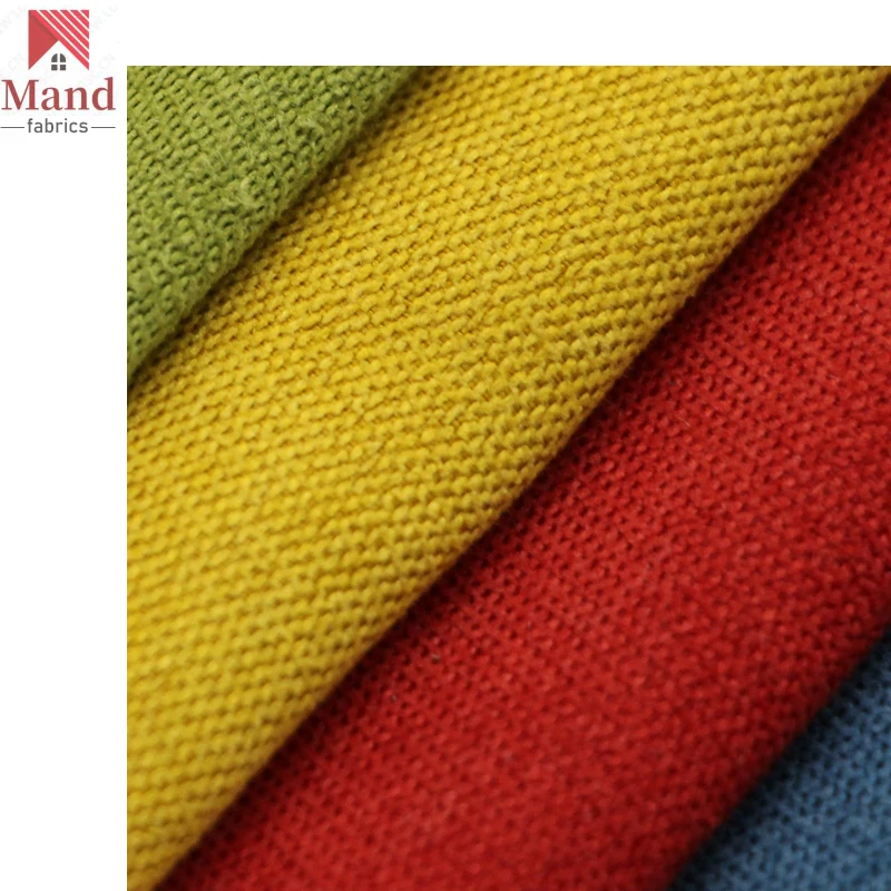 
Mand textile ready stock wholesale popular nordic best price polyester WP fabric material for upholstering sofas and chairs 