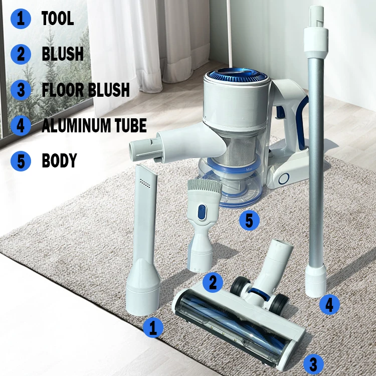 wireless portable handheld vacuum cleaner cordless wet and dry for home use