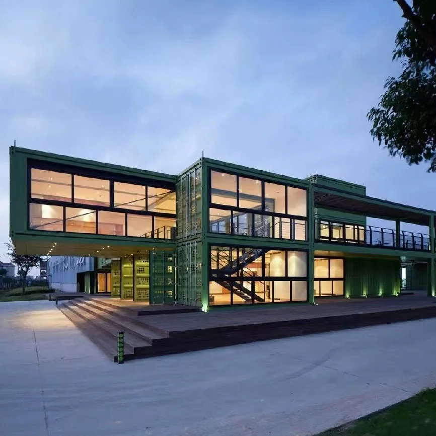 3D Design Prefab Light Steel Framing Modular Prefab Luxury Shipping Container Home Prefabricated House Villas for Sale