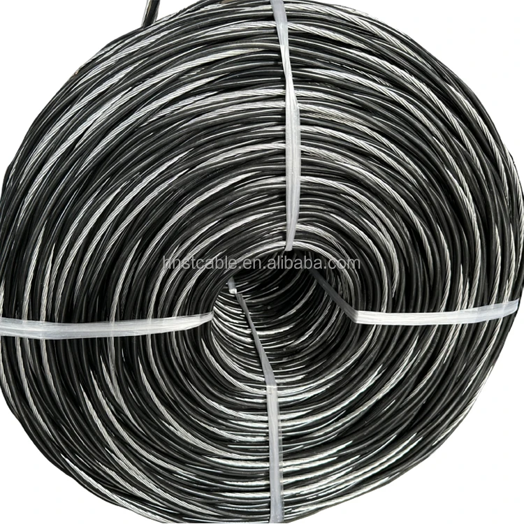PE XLPE insulation low voltage aerial abc cables overhead power cable triplex service drop wire cable price