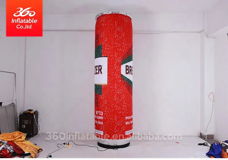
advertising inflatable beer bottle can for decoration inflatable-beer-bottl model inflatable bottle with led light 