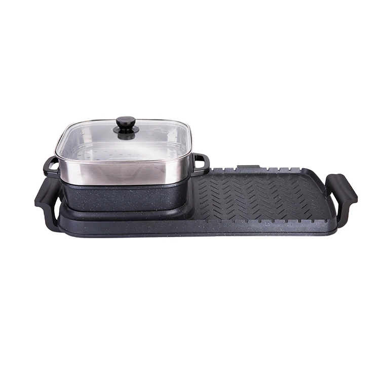 Mini Professional Barbecue 2in1 Electric Grill Pot