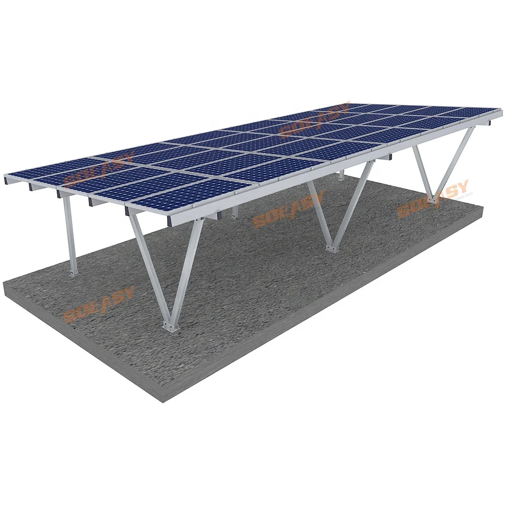 SOEASY Xiamen panel portable aluminum solar carport with CE Certificate