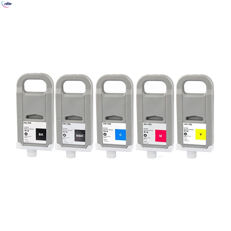 PFI-703 PFI703 700ML Ink Cartridges Compatible for Canon IPF810 IPF820 IPF815 IPF825 Printers