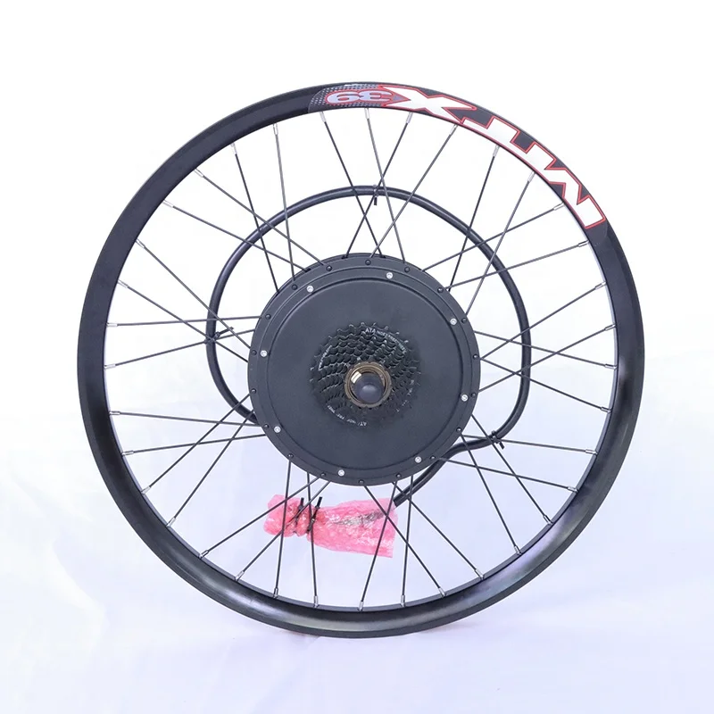 High Quality 3000w ebike conversion kit 48V 60V 72v 96v 3000w Direct Drive Electric Bicycle E Bike Rear Hub Motor kit